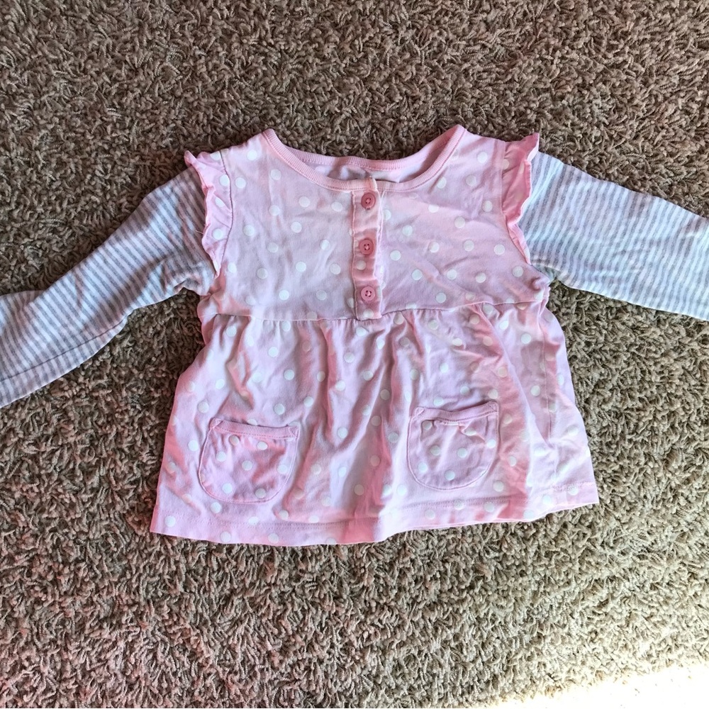 Carter’s girls pink long sleeve